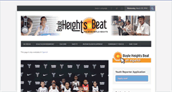 Desktop Screenshot of boyleheightsbeat.com